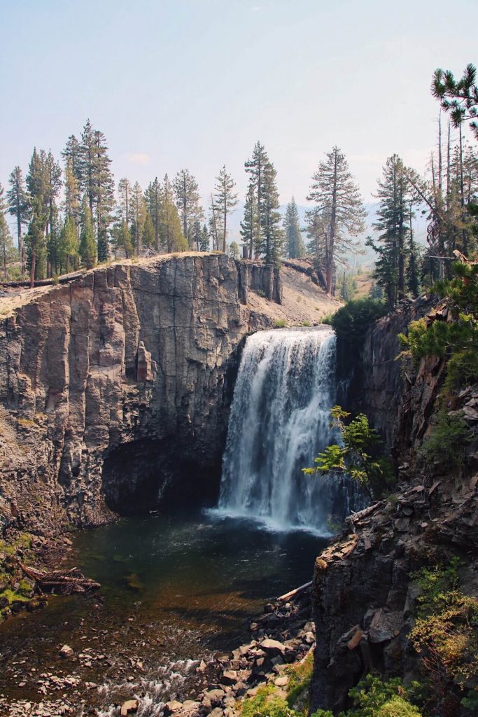rainbow falls mammoth lakes