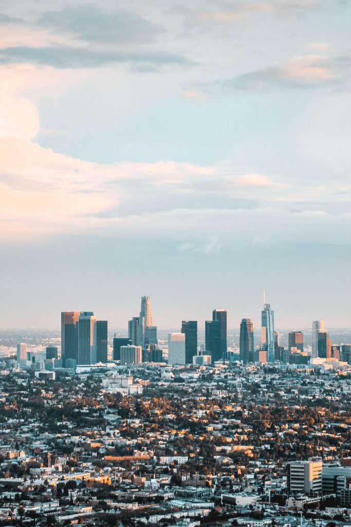 los angeles skyline