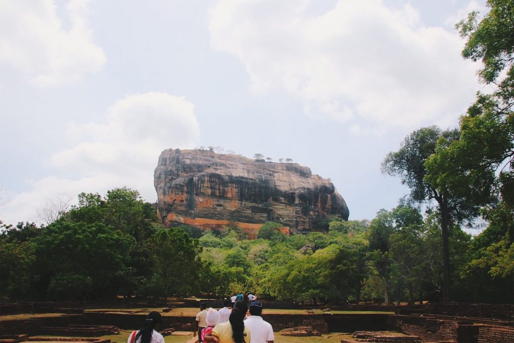 Sigiriya Rock Lion Rock