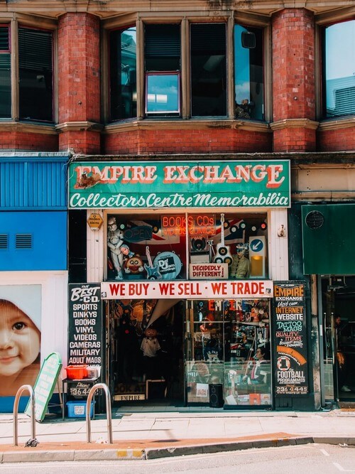 secondhand shop in manchester