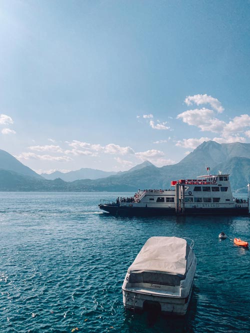 boat varenna to bellagio