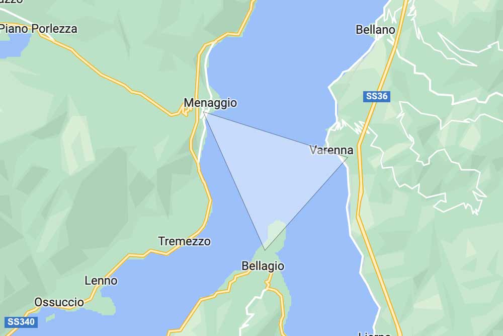 golden triangle lake como